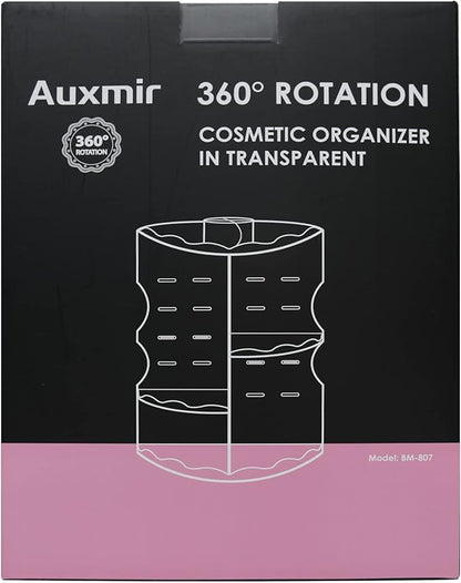 Rotating makeup organizer, 360 spinning