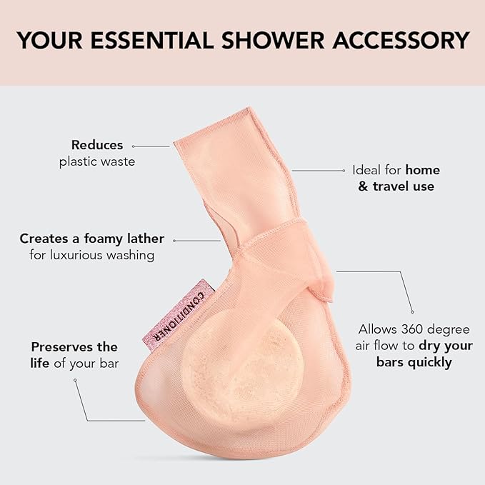 Kitsch Bar Soap Saver Bag -