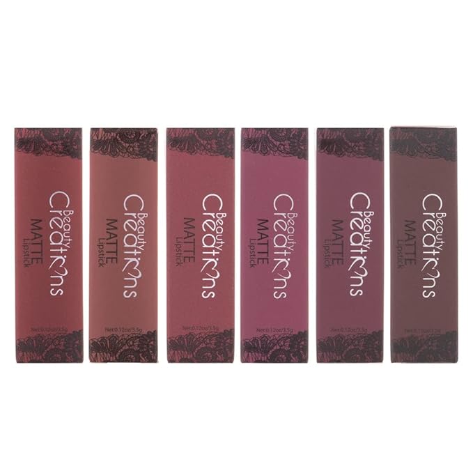 Matte Lipsticks By Beauty Creations Cosmetics (PURPLE PLUM LIPSTICK SET)