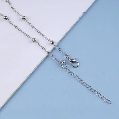 Vintage Opal Crystal Sun Pendent Necklace