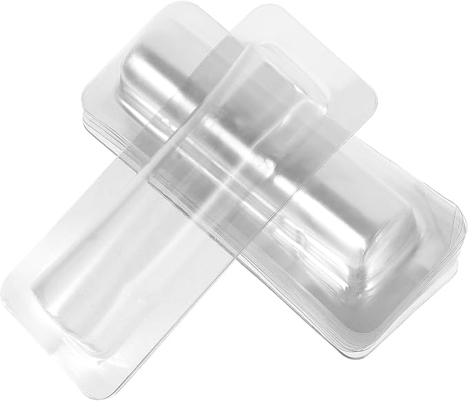 SEWACC 30pcs Clear Plastic Lip Balm
