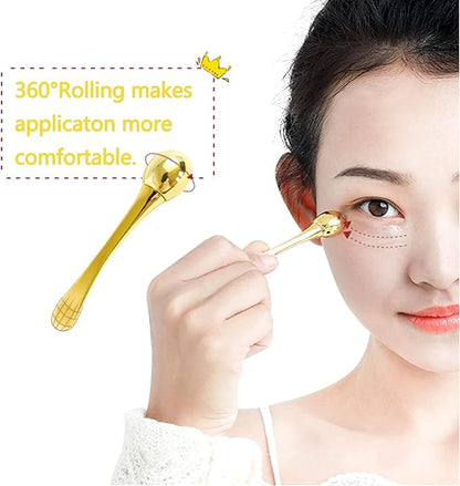 Eye Cream Applicator Anti Wrinkle & Eye Fatigue Relief Massage Stick for Reduce Puffiness and Dark Circles Removal