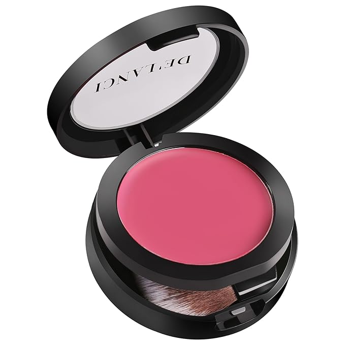 DE'LANCI Soft Cream Blush, Intense Color Pay off