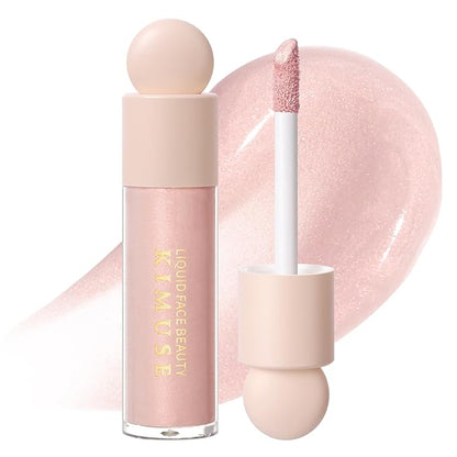 KIMUSE Natural Glow Liquid Filter, Weightless Liquid Highlighter & Cruelty-Free