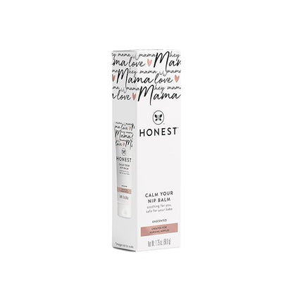 The Honest Company Honest Mama Calm Your Nip Balm | Nourishing, Soothing Nipple Cream for Nursing | Naturally Derived + Safe for Sensitive Skin | 1.75 fl oz