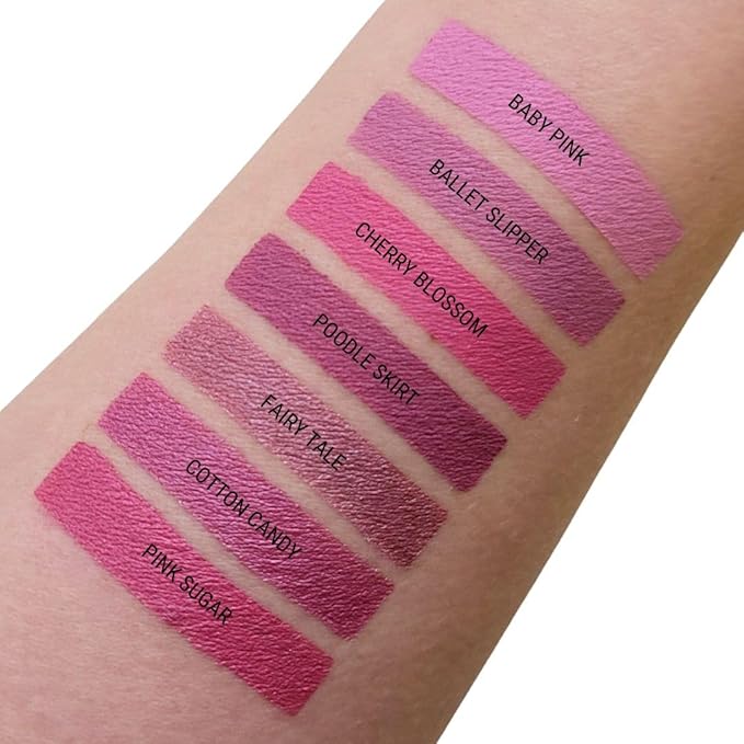 Aromi Matte Liquid Lipstick | Long-lasting, Smear and Smudge Proof, Waterproof, Paraben, Phthalate, & Gluten Free, Light Pink with Warm Undertones (Cherry Blossom)
