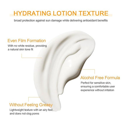 NEUTRIHERBS Sunscreen Tinted SPF 50 for Face & Body, PA++++ Sunblock Lotion, Broad Spectrum, Vitamin E and Vitamin C Face Sunscreen, Travel Sunscreen