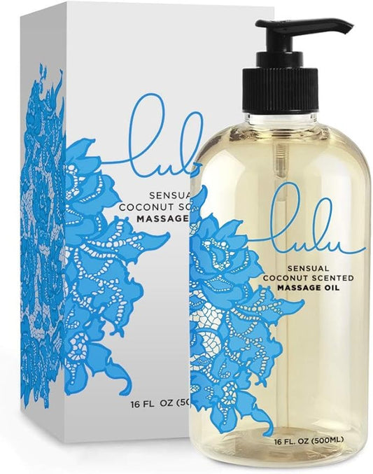 Lulu Massage Oil with Fractionated Coconut Oil.16 Ounce … (Coconut)