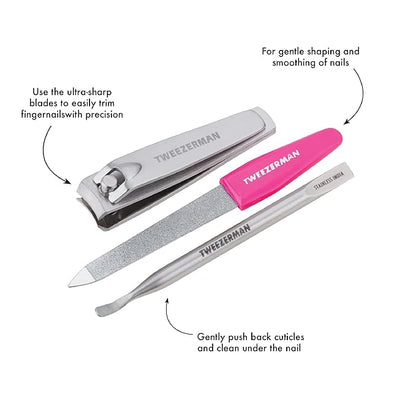 Tweezerman mini manicure kit