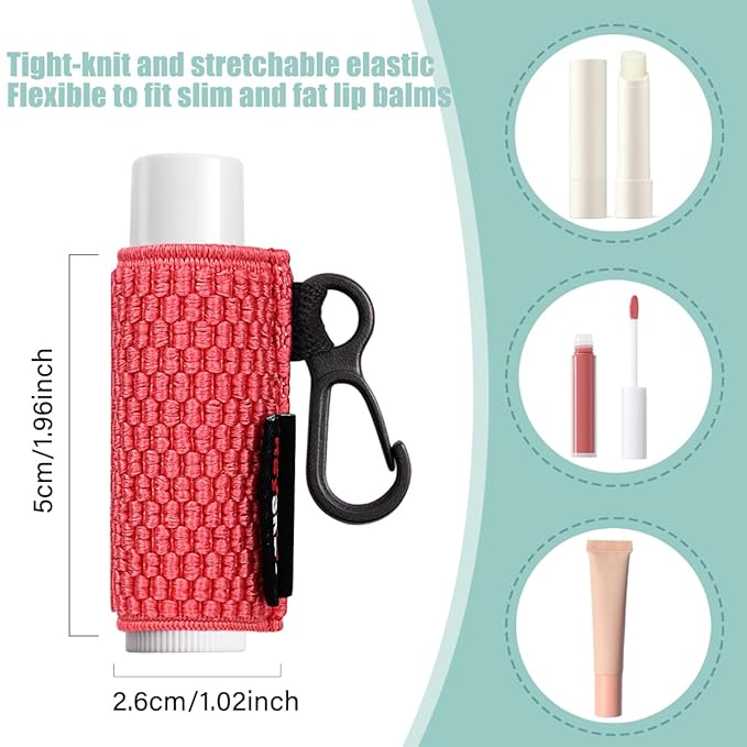 5PCS Lip Balm Holder Lip Gloss