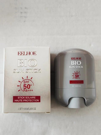 Bio Sun Stick SPF50+，Peptide 9 Bio Sun Stick Spf50,with Peptide Complex,Strong UV Protection,Skin-Friendly | Water & Sweat Resistant | Non-Greasy Sun Protection for Easy Application,15g/0.53oz(2pcs)