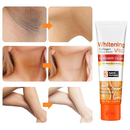Underarm Skin Whitening Cream,Moisturizing Lighten Cream