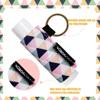 WK IEASON Lip Balm Holder Keychain