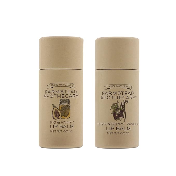 Farmstead Apothecary Lip Balm (Boysenberry & Fig