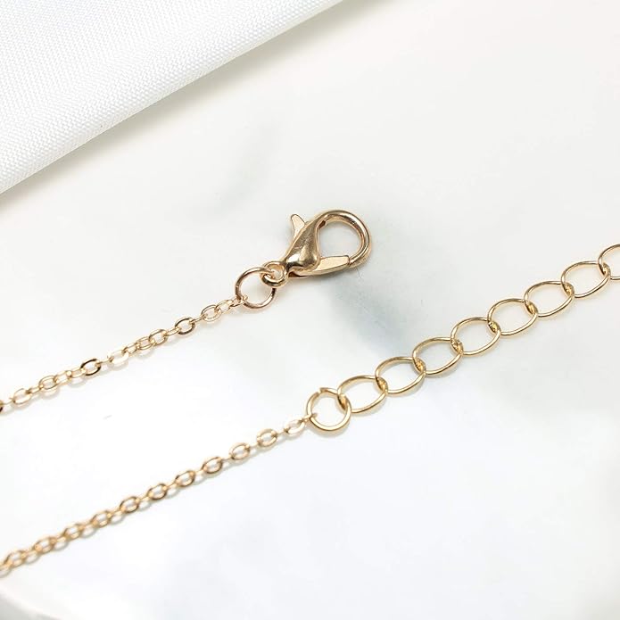 Fashion Pearl Necklace Chain Simple Hollow