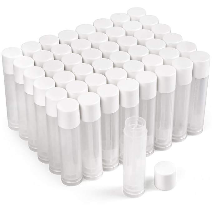 LotFancy Lip Balm tubes Empty, 60PCS