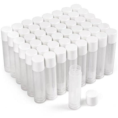 LotFancy Lip Balm tubes Empty, 60PCS