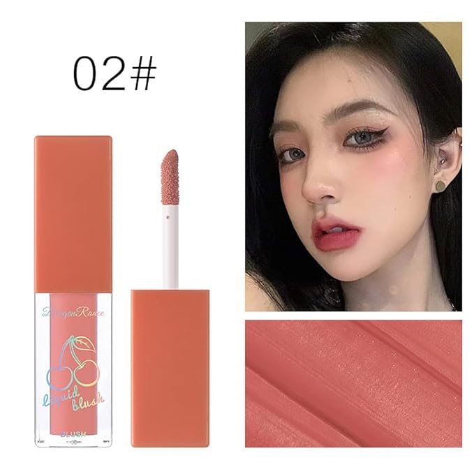 Liquid Blush 4Pcs Set Makeup for Cheeks Matte