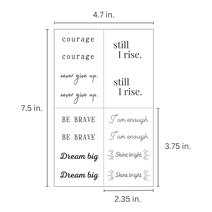 Believe Collection - Inspirational and Motivational Words Small Men