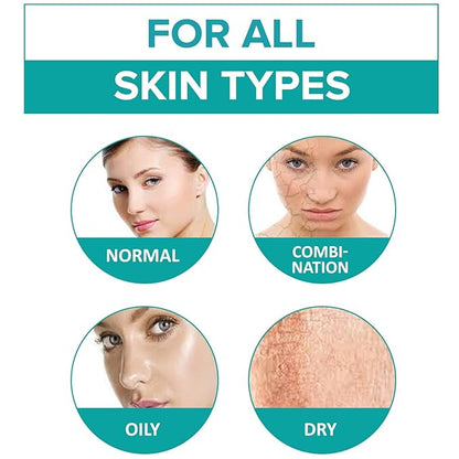 Anti Aging Wrinkle Serum of 100% Pure Hyaluronic Acid for Face and Body - No Alcohol, 1 oz.