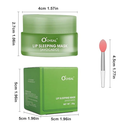 Lip Sleeping Mask Overnight Moisturizer Balm, Lines