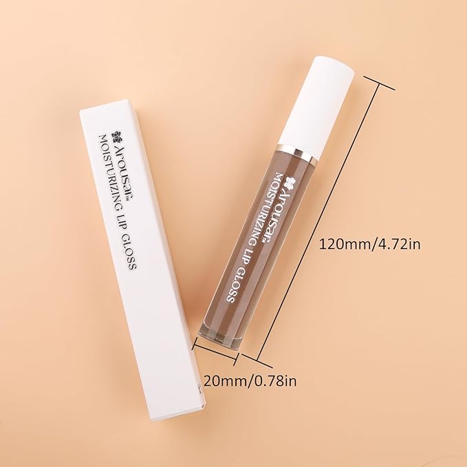 Moisturizing Lip Gloss, Non-Stick and Non-Drying Luminous Tinted Moisturizing