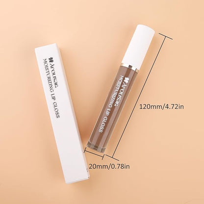 Moisturizing Lip Gloss, Non-Stick and Non-Drying Luminous Tinted Moisturizing