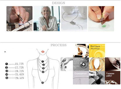 Long Layered Necklace Delicate Coin Pearl