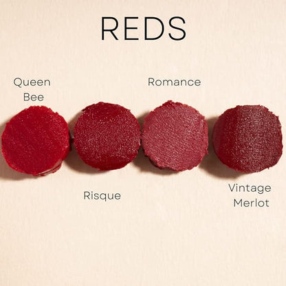 Honeybee Gardens Truly Natural Long Lasting Lipstick, Cherokee, Medium Neutral Mauve, Naturally Hydrating & Nourishing, Vegan, Gluten-Free & Cruelty-Free, 0.13 oz / 3.8 g