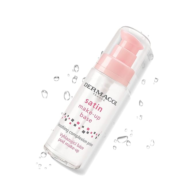 Dermacol - Satin Makeup Base, Matte Face Primer No Preservatives, 30 mL