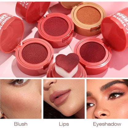 Stamp Liquid Blush Stamp Blush with Heart Shaped Women (1)