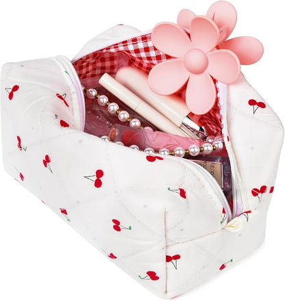 Soidram cute makeup bag quilted