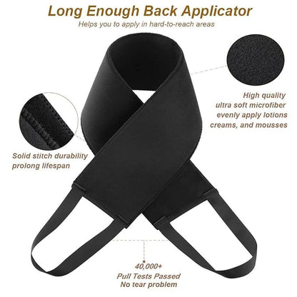 Self Tanning Mitt Applicator- Tanning Mitts Self Tanner Mitt Applicator Self Tanning Glove for Self Tan Mitt Self Tanner Mit, No Slide Off Self Tanner Glove Spray Tan Mitt Soft Self Tan Mit