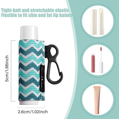 3PCS Lip Balm Holder Lipstick Sleeves