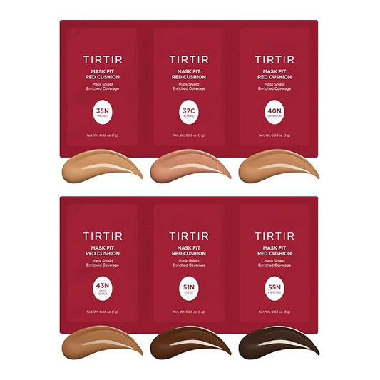 TIRTIR Mask Fit Red Cushion Foundation *Trial Kit* Coverage, Semi-Matte