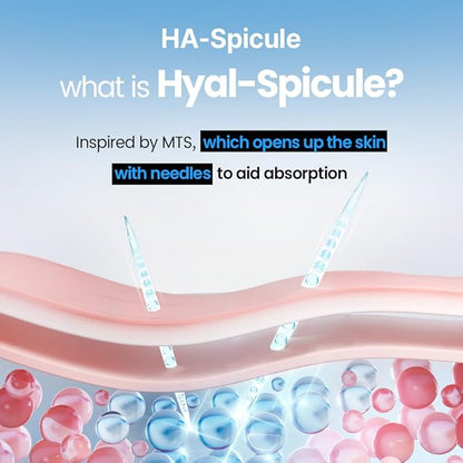 ILSO H-A Shot Booster Serum, Hyal-Spicule Exfoliating Serum, 0.5oz, Improves Skin Texture and Pore Tightening, Moisturizing Formula