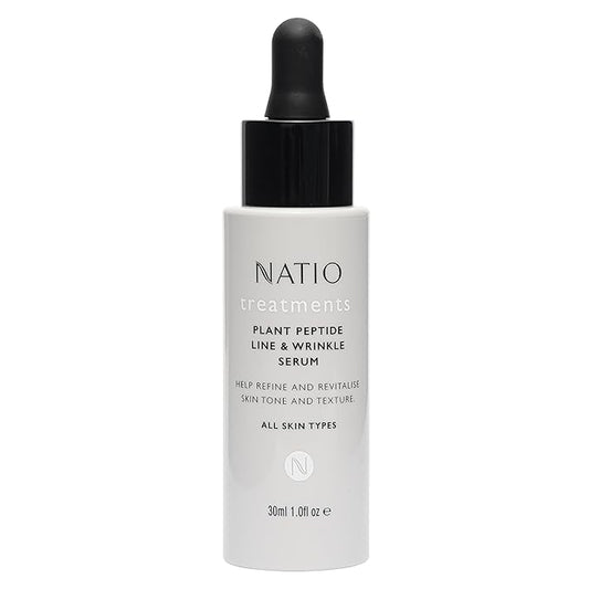 Plant Peptide Line and Wrinkle Serum, 1 oz - Anti Aging Serum - Rejuvenating Face Serum - Daily Serum for Face to Revitalize Skin Texture