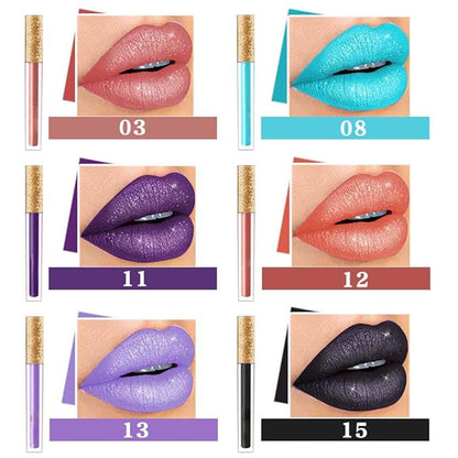 Kilshye Matte Lipstick Long Lasting Liquid Lipsticks Waterproof Cream Lip Gloss High Pigment Lipstick Non Stick Cup Lip Makeup for Women and Girls Pack of 1 (Purple 13)