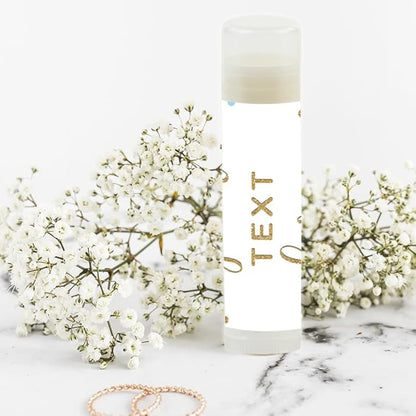 Andaz Press Personalized Lip Balm Party Glitter