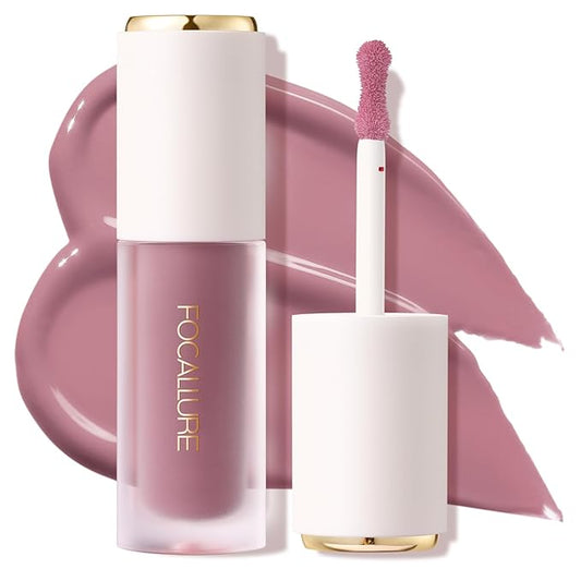 FOCALLURE Silky Cream Liquid Blush,Leaving a Matte Dewy