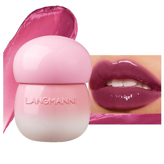 GL-Turelifes Mushroom Plumping Lip Gloss, Hydrating Lip Gloss GL-Turelifes