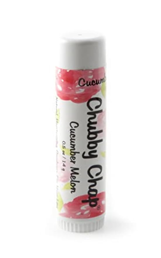 Three (3x) Large Jumbo Chapstick Natural Melon)