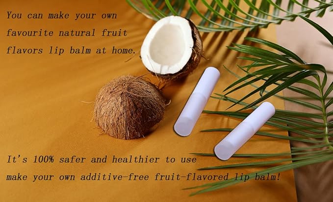 0.14oz Empty Flavored Lip Balm Container Supplies,