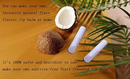 0.14oz Empty Flavored Lip Balm Container Supplies,