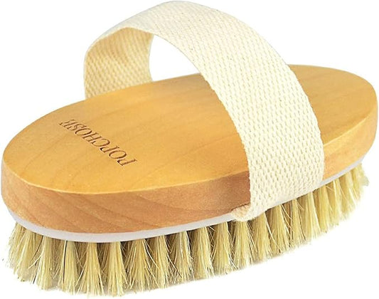 Popchose dry brushing body brush,