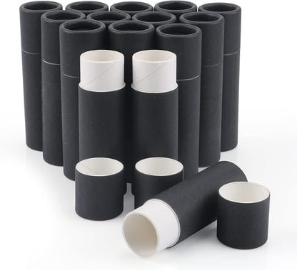 15 Pcs 0.3 oz Paperboard Lip Black