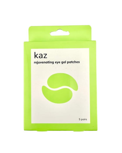 Waxness KAZ Rejuvenating Eye Gel Patches with Caffeine and Extensin, 5 pair