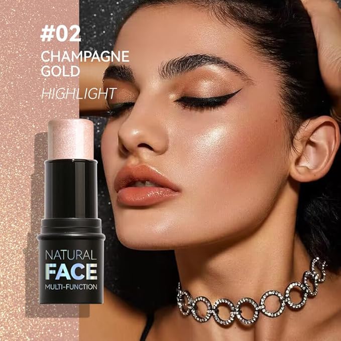 3 Pcs Face Contour Sticks Set, Shades with