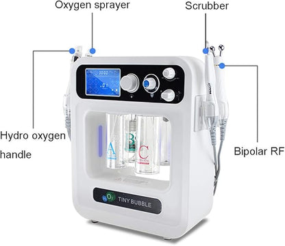 4 in 1 Face Care Facial Beauty Device Bubbles Generator Machine Elitzia ET1819
