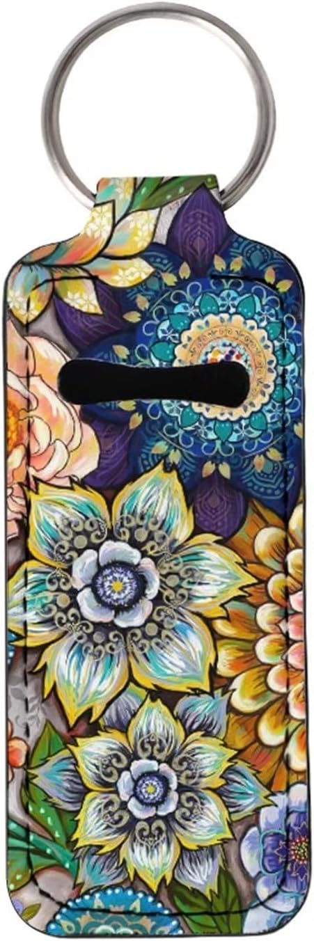 Neoprene Lipstick Cases Cover Chapstick Holder